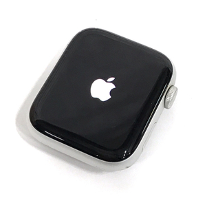 1円 Apple Watch SE 44mm GPSモデル MKQ43J/A A2352 シルバー スマートウォッチの画像1
