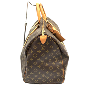 ルイヴィトン モノグラムキーポル 50 M41426 ハンドバッグ ブラウン 旅行バッグ ボストン LOUIS VUITTON QG043-47の画像4