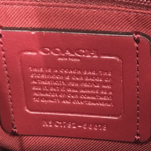 コーチ 56819 ペプルレザー チェルシー 2way ショルダー / ワンハンドルバッグ レディース レッド系 COACH QR043-104_画像8