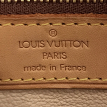 ルイヴィトン M42238 モノグラム バケットPM トートバッグ ブランドバッグ ブラウン系 LOUIS VUITTON QR043-97_画像9