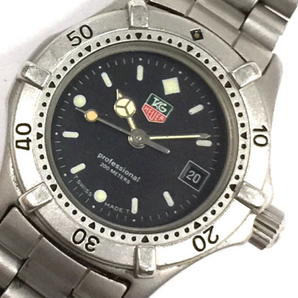 タグホイヤー プロフェッショナル 200M デイト クォーツ 腕時計 レディース 962.008F SS 未稼働品 TAG HEUERの画像1
