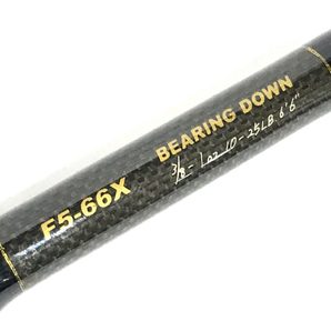 1円 Megabass Destroyer F5-66X メガバス デストロイヤー ベイトロッド 1ピースロッドの画像1