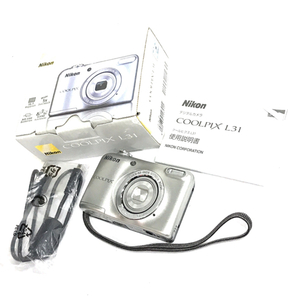 Nikon COOLPIX L31 4.6-23.0 1:3.2-6.5 コンパクトデジタルカメラ QR042-85