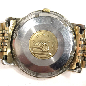 1円 オメガ 腕時計 コンステレーション ラウンド デイト クロノメーター 自動巻き メンズ 純正ベルト 稼働 OMEGAの画像4