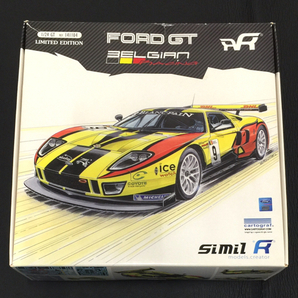 1円 cartograf simil R 1/24 フォードGT BELGIAN RACING LIMITED EDITION REF.141104 プラモデル 保存箱付きの画像1