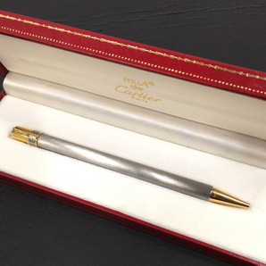カルティエ ラブ ツイスト式 ボールペン コンビカラー金具 全長約13.3cm 付属品有り Cartier QG043-101の画像2