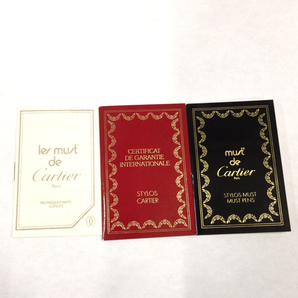 カルティエ ラブ ツイスト式 ボールペン コンビカラー金具 全長約13.3cm 付属品有り Cartier QG043-101の画像6