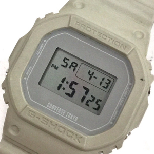 カシオ Gショック コンバース クォーツ 腕時計 DW-5600VT 稼働品 ユニセックス 缶ケース付き ファッション小物