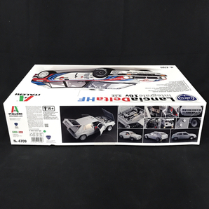 1円 イタレリ 1/12 ランチア デルタ HF インテグラーレ 16V マルティーニ ラリー プラモデル 未組立品の画像4