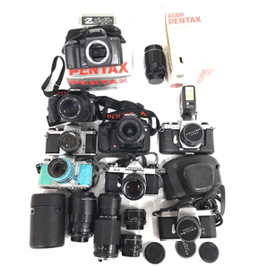 PENTAX K100D K10D S2 Super-Takumar 1:2/55 含む デジタル フィルム カメラ まとめセットの画像1
