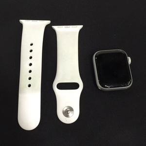 1円 Apple Watch SE 40mm GPS Cellularモデル MYEF2J/A A2355 シルバー スマートウォッチ 本体