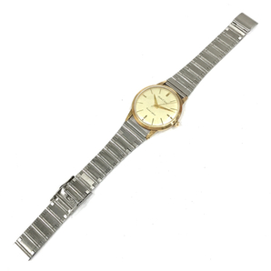 セイコー クラウン J14040 手巻き 機械式 腕時計 21石 稼働品 メンズ ファッション小物 社外ブレス SEIKOの画像4
