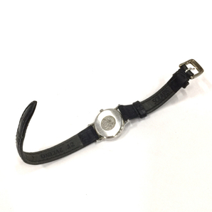 オメガ デビル クォーツ 腕時計 レディース ホワイト文字盤 未稼働品 付属品あり 社外ベルト ファッション小物の画像7