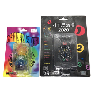 ベアブリック MARQET HAWAII レインボー 仕立屋道場 ×ZOZOTOWN ブラック おもちゃ 計2点 セットの画像1