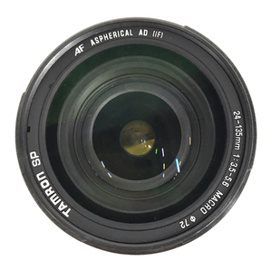 TAMRON SP AF ASPHERICAL AD IF 24-135mm 1:3.5-5.6 MACRO カメラレンズ ニコン Fマウント オートフォーカス QR043-48の画像2