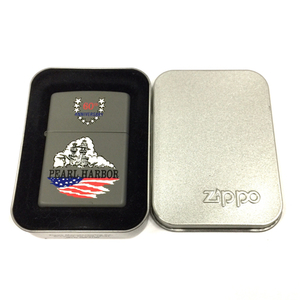 送料360円 ジッポー 60th ANNIVERSARY PEARL HARBON オイルライター 喫煙具 喫煙グッズ ケース付き ZIPPO 同梱NG