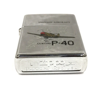 送料360円 ジッポー P-40 オイルライター 喫煙具 喫煙グッズ シルバーカラー ブランド小物 ZIPPO 同梱NG_画像4