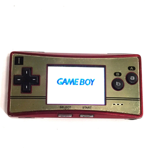 1円 任天堂 OXY-001 Nintendo GAME BOY micro ゲームボーイミクロ ゲーム機 通電動作確認済