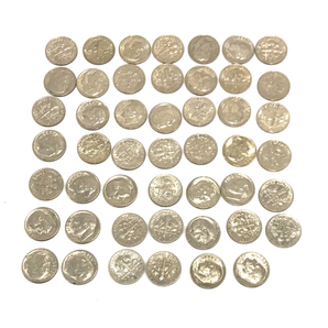 アメリカ合衆国 ONE DIME 10セント 48点セット コイン 硬貨 貨幣 外国貨幣 まとめ QG043-21の画像1