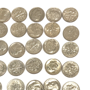 アメリカ合衆国 ONE DIME 10セント 48点セット コイン 硬貨 貨幣 外国貨幣 まとめ QG043-21の画像3