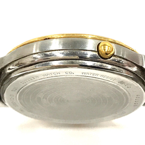1円 シチズン 腕時計 AVALON 6700-G70021 スーパーカレンダー コンビカラー金具 クォーツ メンズ 純正ベルトの画像4