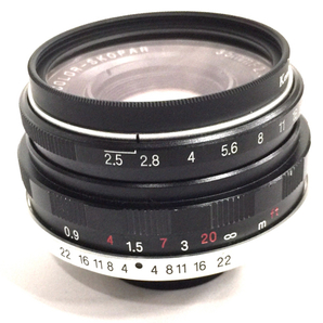 1円 VOIGTLANDER COLOR-SKOPAR 35mm F2.5 MC カメラレンズ マニュアルフォーカスの画像2