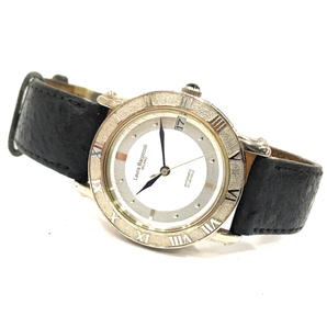 Laura Bacoccoli デイト 自動巻 オートマチック 腕時計 メンズ 裏蓋 925刻印 稼働品 小物 雑貨 QR044-88の画像7