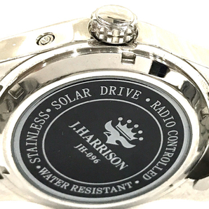 Jハリソン 電波ソーラー 腕時計 メンズ 未稼働品 ファッション小物 計2点 セット J.HARRISON QR044-94の画像8