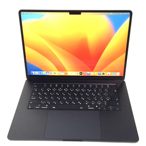 Apple MacBook Air 15インチ A2941 MQKX3J/A メモリ/8GB SSD/512GB ミッドナイト ノートパソコン PC M2の画像2