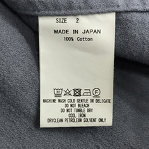 1円 マーカ サイズ 2 コットン 長袖 ジャケット 他 パンツ ジップフライ 含 セットアップ メンズ 計2点 セット_画像4
