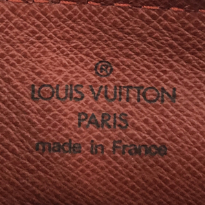 ルイヴィトン N51304 ダミエ パピヨン ハンドバッグ ファスナー開閉 レディース ブラウン系 LOUIS VUITTON QG044-55の画像10