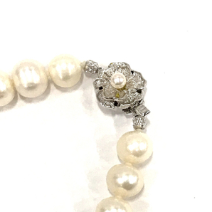南洋真珠 白蝶 パール ネックレス 直径約1cm 総重量約81.6g レディース アクセサリー ファッション小物の画像7