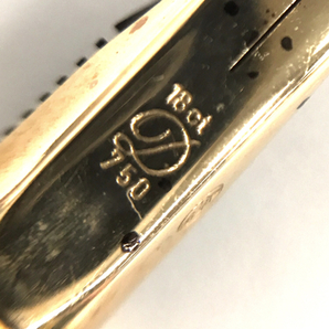 デュポン 万年筆 ペン先 18ct 750 ゴールドカラー カートリッジ式 文房具 事務用品 ブランド小物 DuPontの画像3