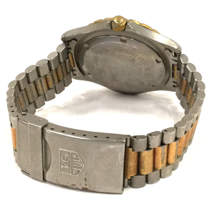 タグホイヤー 2000 プロフェッショナル デイト クォーツ 腕時計 メンズ 未稼働品 純正ブレス TAG Heuer QR044-21の画像5