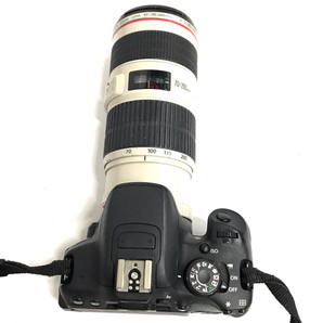 1円 Canon EOS Kiss X7i EF 70-200mm 1:4 L IS USM デジタル一眼レフカメラ 三脚 含む まとめ セットの画像7