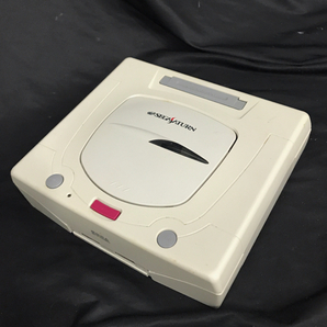 SEGA HST-3220 セガサターン 本体 HSS-0151 コントローラー 含む まとめ セット QR044-333の画像1