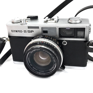 1円 OLYMPUS 35 SP G.ZUIKO 1:1.7 42mm レンジファインダー フィルムカメラ マニュアルフォーカス A11491の画像2