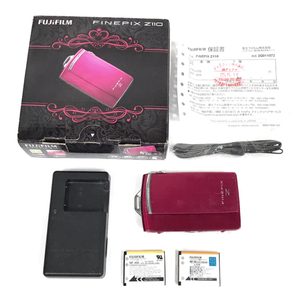 Panasonic FinePix Z100 ピンク コンパクトデジタルカメラ 付属品あり 光学機器 QR044-409の画像1