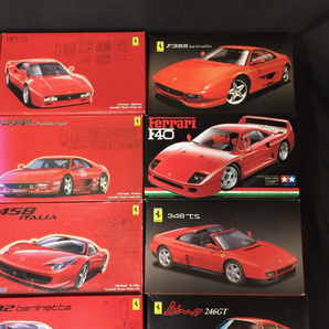 1円 未組立 1/24 フジミ フェラーリ250GT 330 P4 1967年デイトナ3位入賞 他 Ferrari プラモデル 大量 まとめ セットの画像8