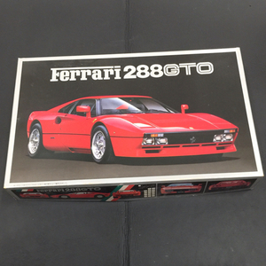 フジミ模型 1/16 フェラーリ Ferrari 288 GTO レッド プラモデル 未組立 ホビー おもちゃ 保存箱付 FUJIMI