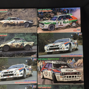 1円 未組立 ハセガワ ランチア スーパーデルタ 1992WRC メイクスチャンピオン 他 プラモデル まとめ セットの画像6
