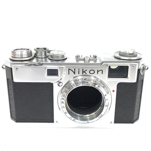 1円 Nikon S2 NIKKOR-S・C 1:1.4 5cm レンジファインダー フィルムカメラ 光学機器の画像2