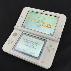 任天堂 SPR-S-WAAA Nintendo 3DSLL ホワイト ゲーム機 通電動作確認済