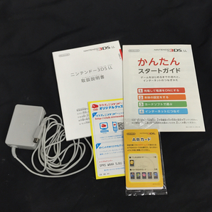 任天堂 SPR-S-WAAA Nintendo 3DSLL ホワイト ゲーム機 通電動作確認済の画像7