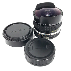 Nikon Fisheye-NIKKOR 16mm 1:2.8 single-lens manual focus camera fish eye lens optics equipment QZ044-16