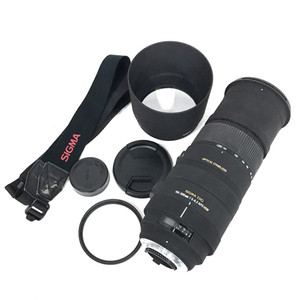 SIGMA 150-500mm 1:5-6.3 APO HSM Nikon mount single-lens auto focus camera lens optics equipment QZ044-19