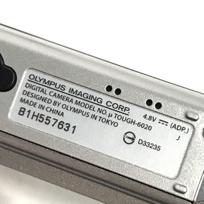 OLYMPUS μ TOUGH-6020 5.0-25.0mm 1:3.9-5.9 コンパクトデジタルカメラ 光学機器の画像6