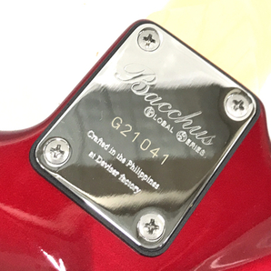 バッカス ジャガータイプ HJG-24HH エレキギター レッド ロック式ブリッジ ソフトケース付 Bacchusの画像7