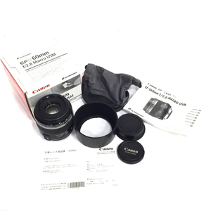 1 jpy CANON EF-S 60mm 1:2.8 USM camera lens EF mount auto focus L251219