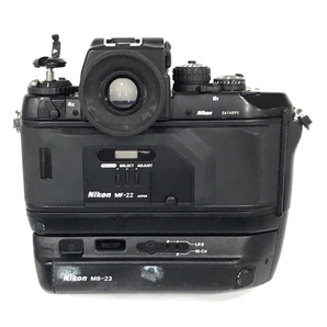 Nikon F4 AF MICRO NIKKOR 105mm 1:2.8 含む 一眼レフ フィルムカメラ オートフォーカスの画像5
